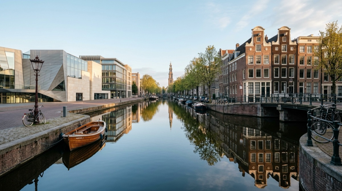 Amsterdam canal houses - Nederlandse woningmarkt en buurtvisie